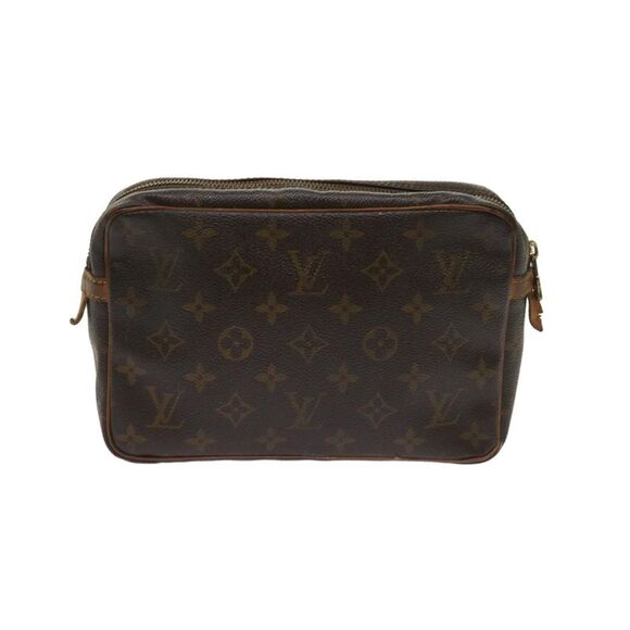 Pre Loved LOUIS VUITTON Monogram Compiegne 23 Clutch Bag M51847 LV Auth bs11775 - Picture 2 of 8